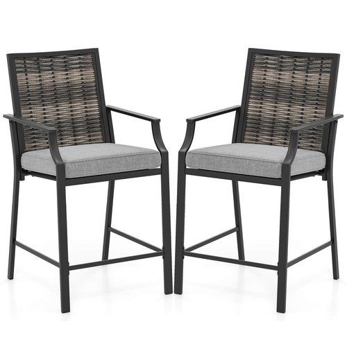 Patio bar stools set w - stools, 2