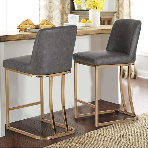 Counter height leather - height,